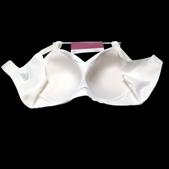 Olga No Side Effects Wire Free Bra Womens Plus Size 3X White Wireless NEW NWT - Picture 3 of 10